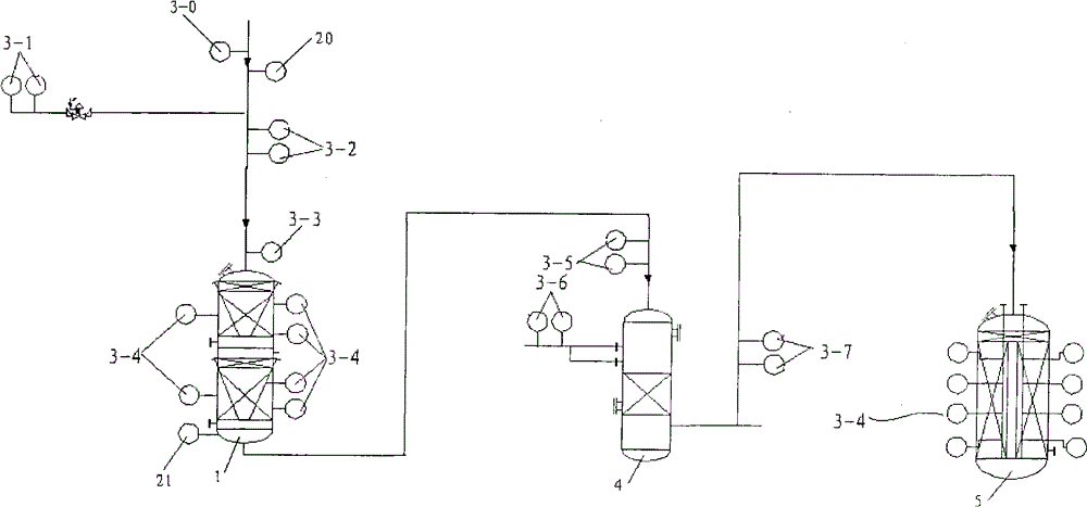 System for determining steam-gas ratio of inlets of all shift converters at conversion section of tandem type synthesis ammonia plant