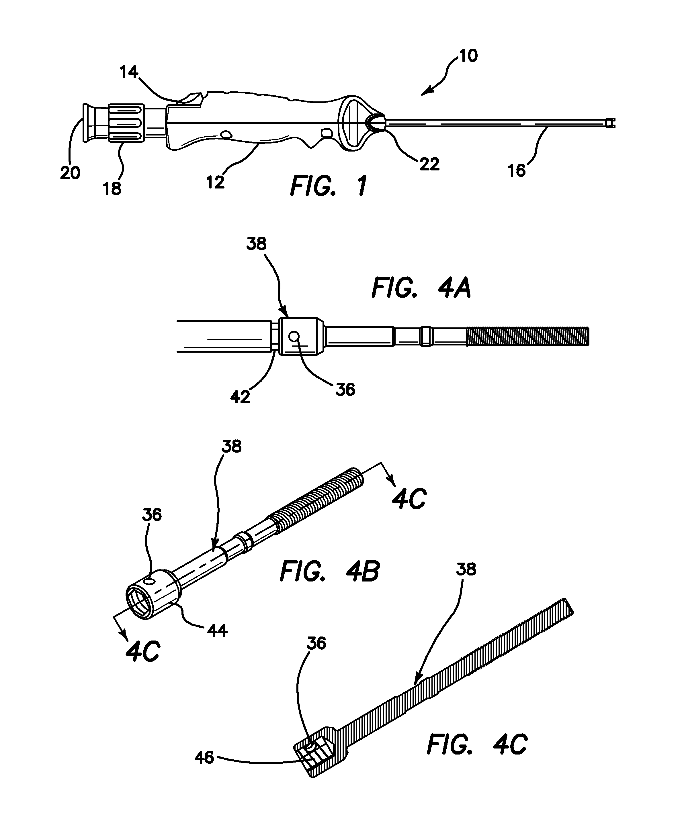 Inserter for soft tissue or bone-to-bone fixation device and methods