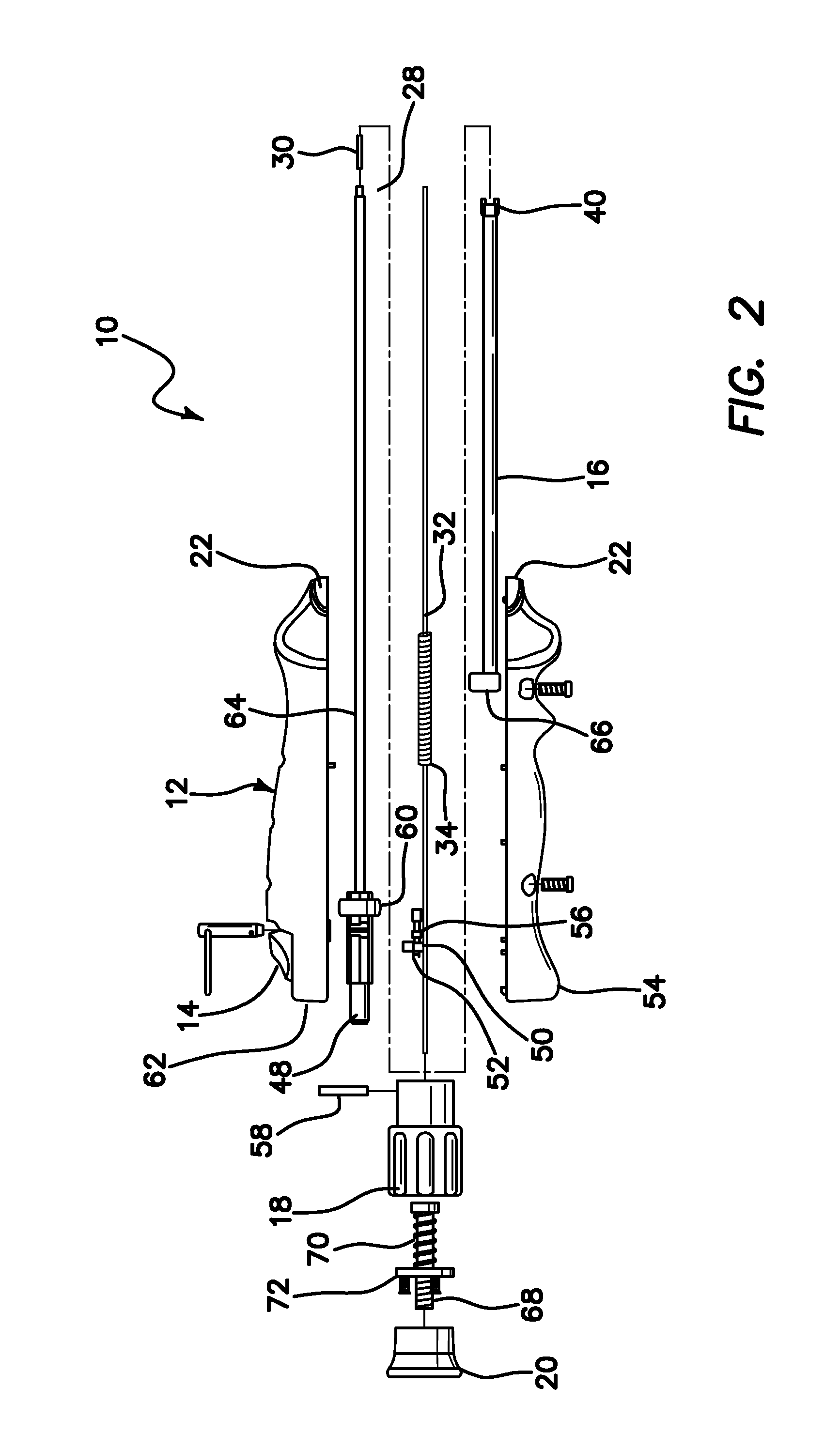 Inserter for soft tissue or bone-to-bone fixation device and methods