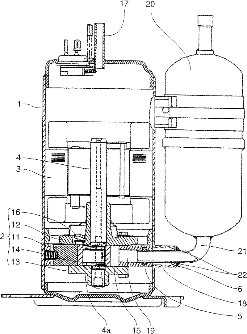 Hermetic compressor