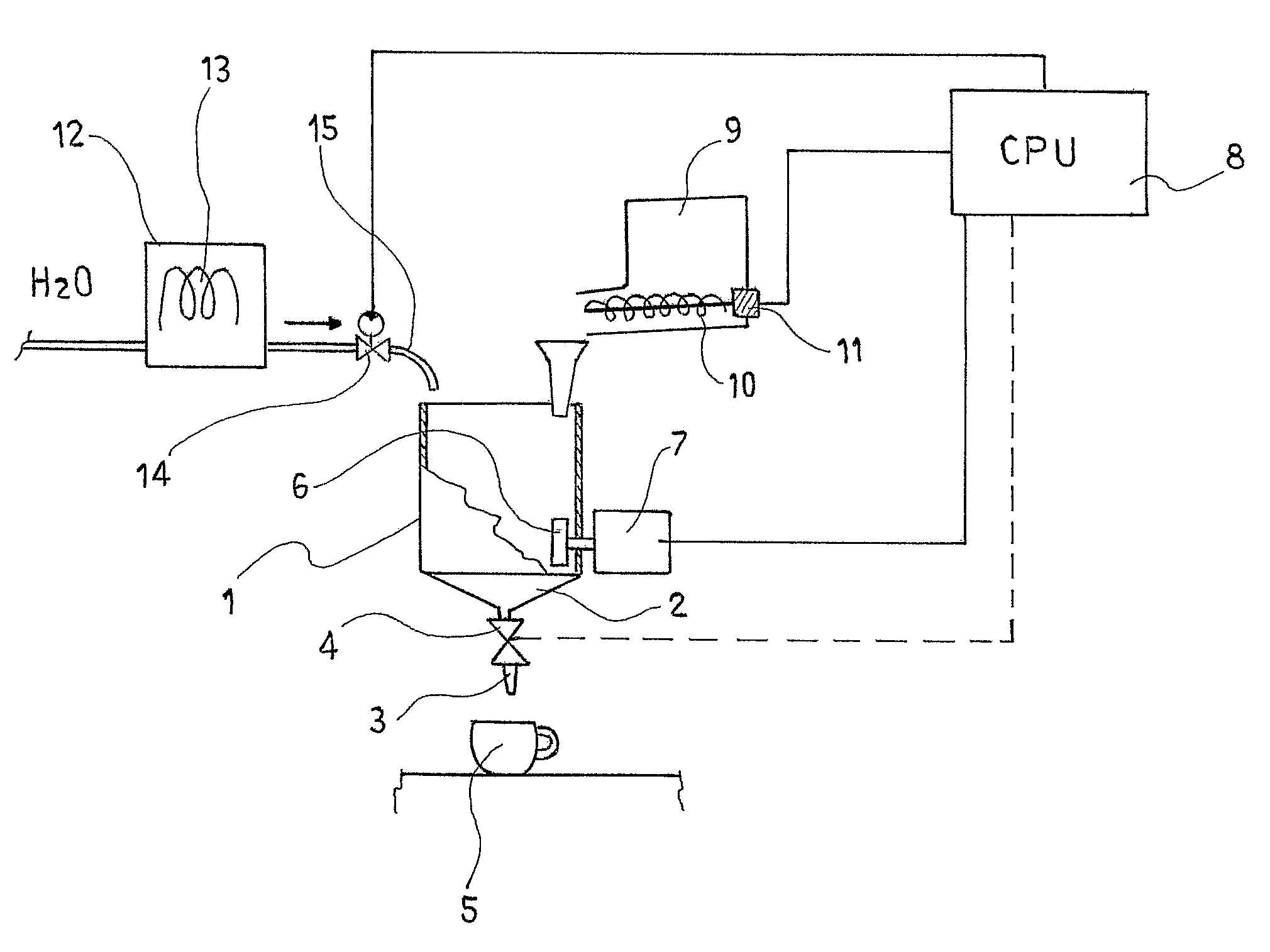 Method and apparatus for preparing beverages from soluble products