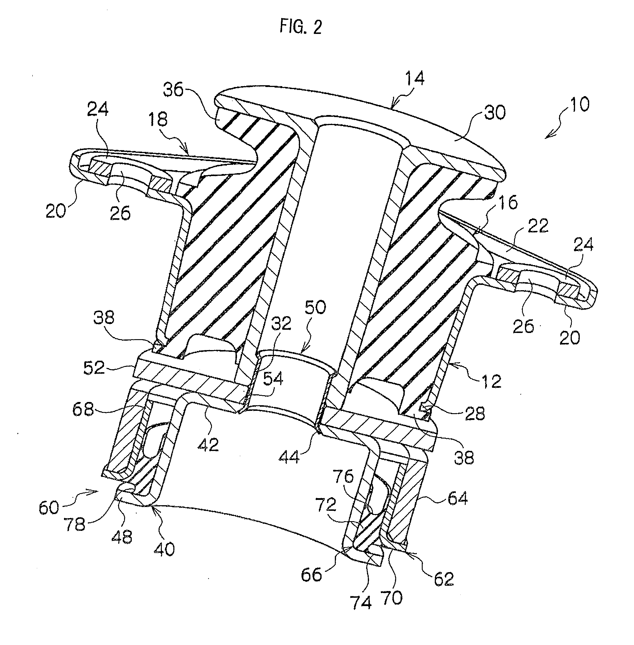 Vibration isolator, and method of mounting the same