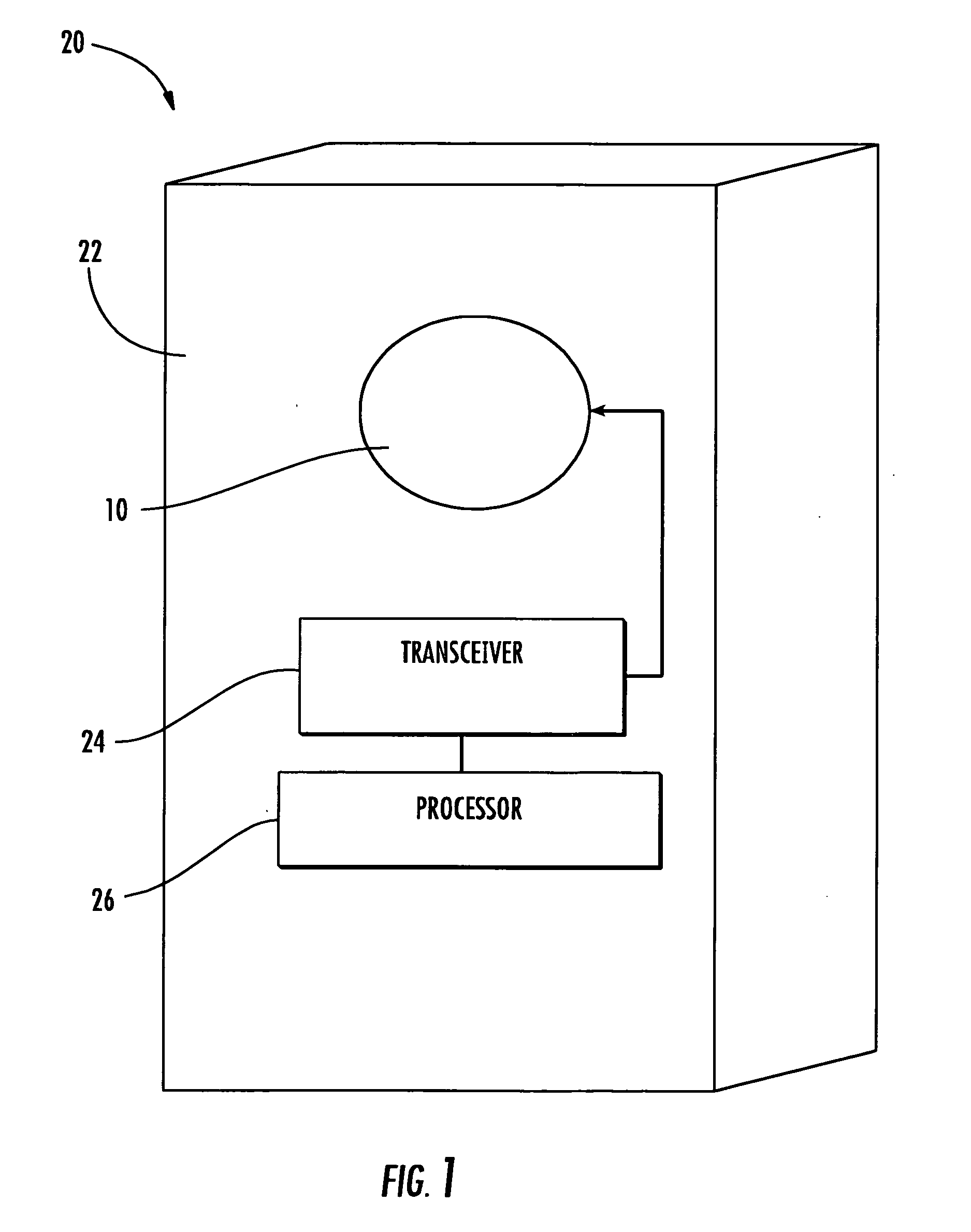 Broadband polarized antenna including magnetodielectric material, isoimpedance loading, and associated methods