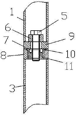 Fabricated building component connecting device