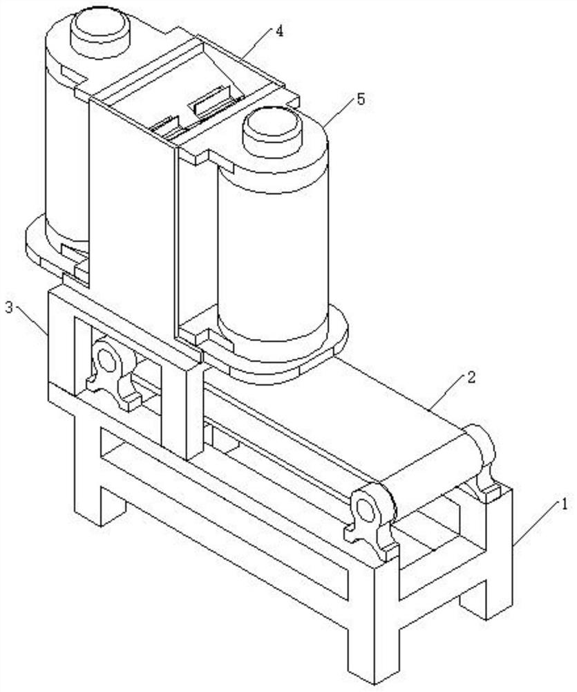 Circulating air dust removal device applied to intelligent storage of grains