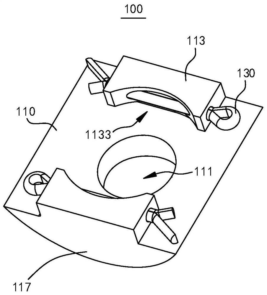 Anti-loose combined gasket and self-adaptive locking structure for rail
