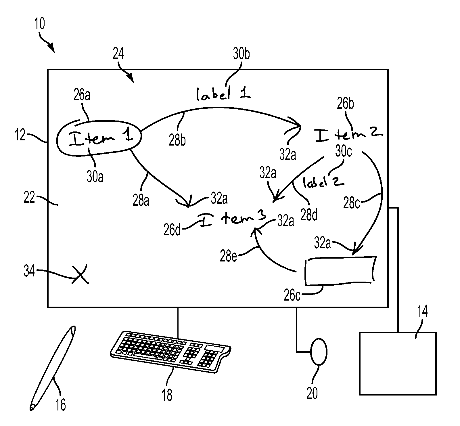 Methods and processes for recognition of electronic ink strokes