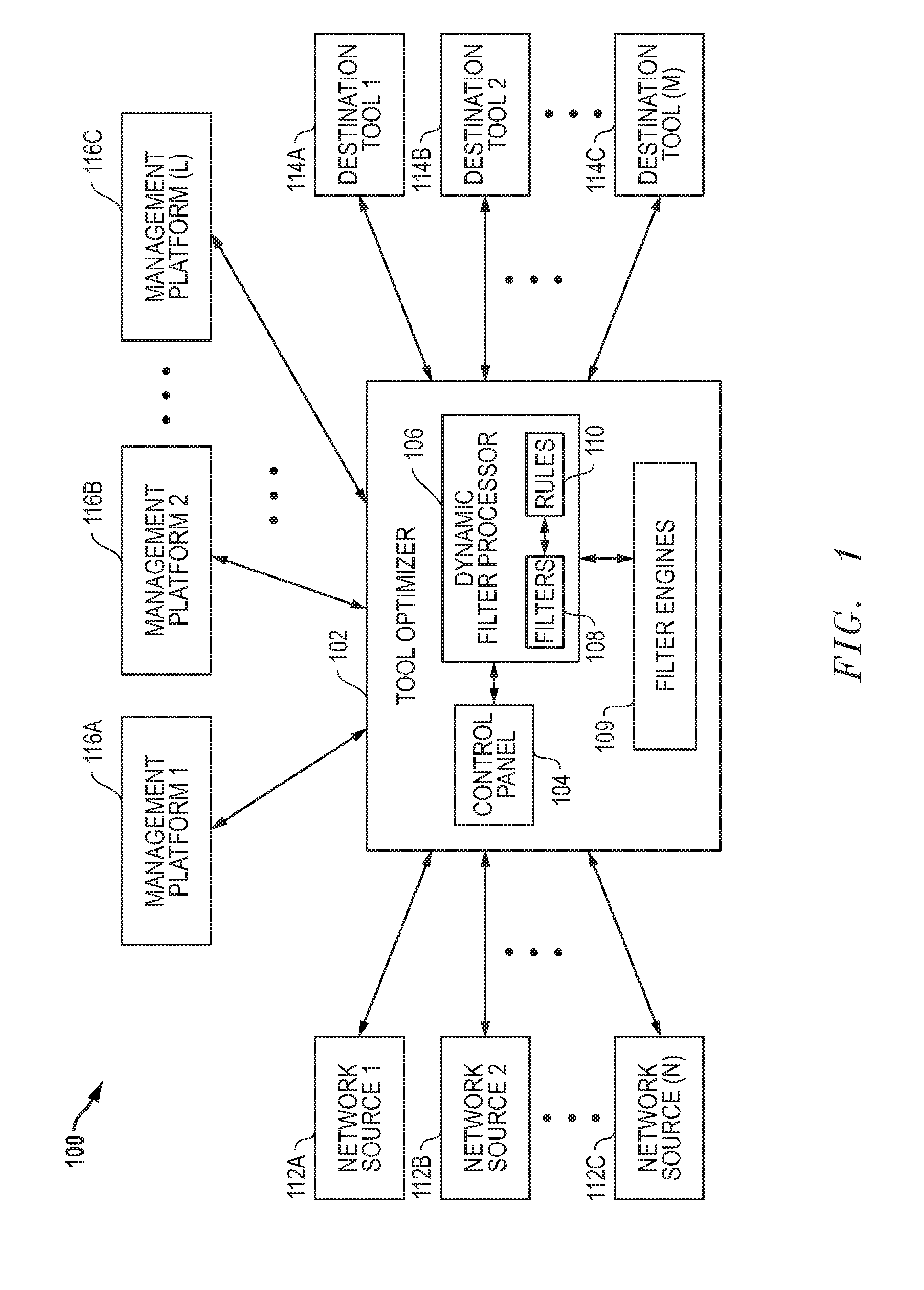 Superset packet forwarding for overlapping filters and related systems and methods