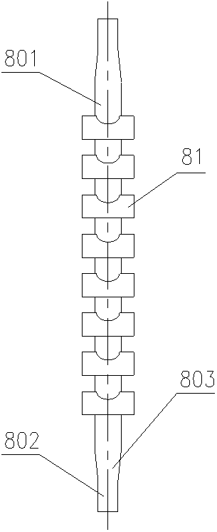 H-type finned tube and H-type finned tube heat exchanger