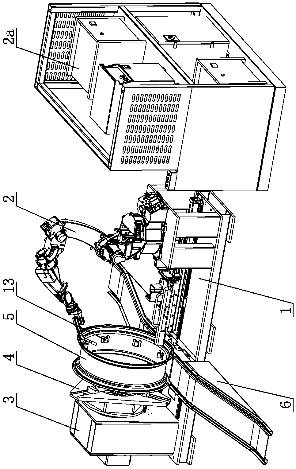 An automatic welding system for small wheel hubs