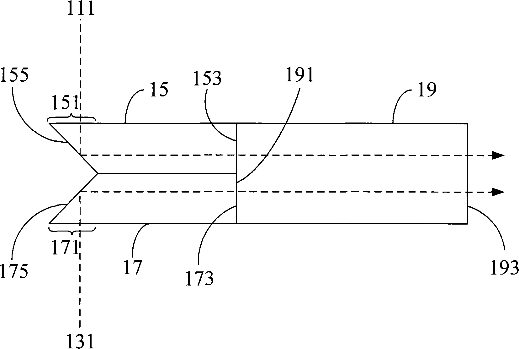 Light-collecting device for projection apparatus