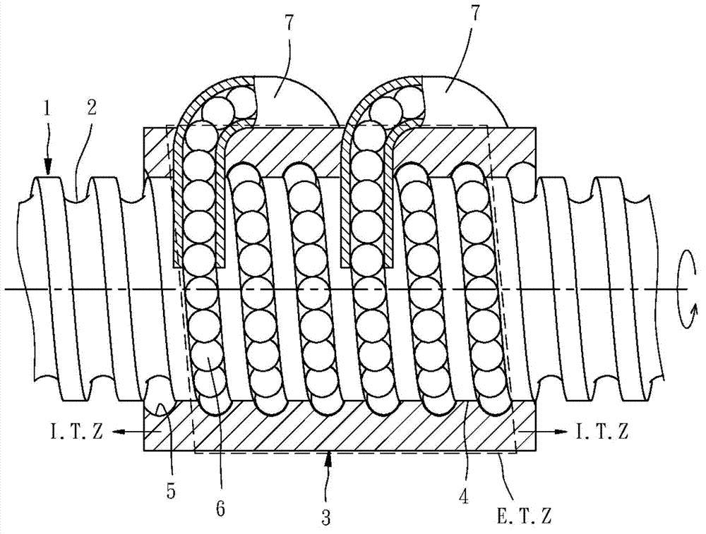 External-circulation ball screw