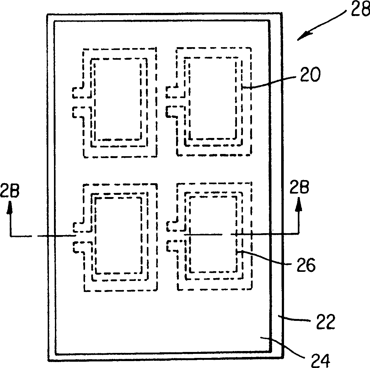 High wet sensitive electronic device element and its manufacturing method