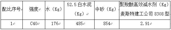 Large fair-faced mirror surface concrete member and manufacturing method thereof