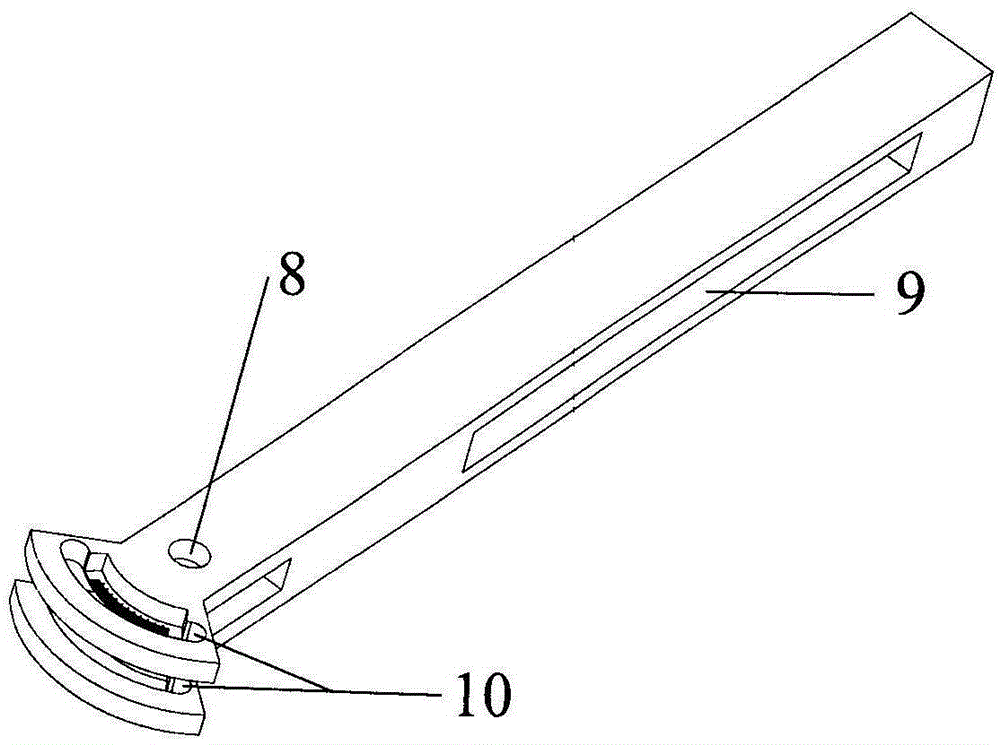 Device and method for detecting included angle of laying of aircraft pipelines