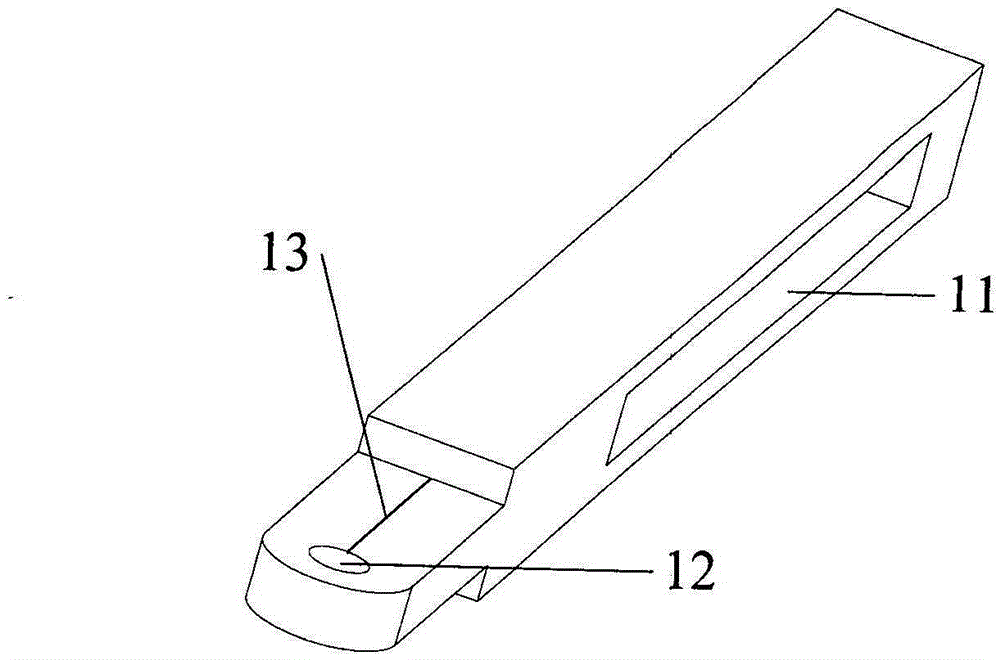 Device and method for detecting included angle of laying of aircraft pipelines