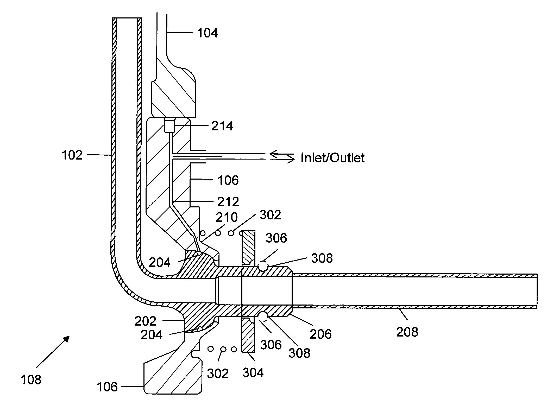 Joint for connecting two tubes in a high-temperature environment