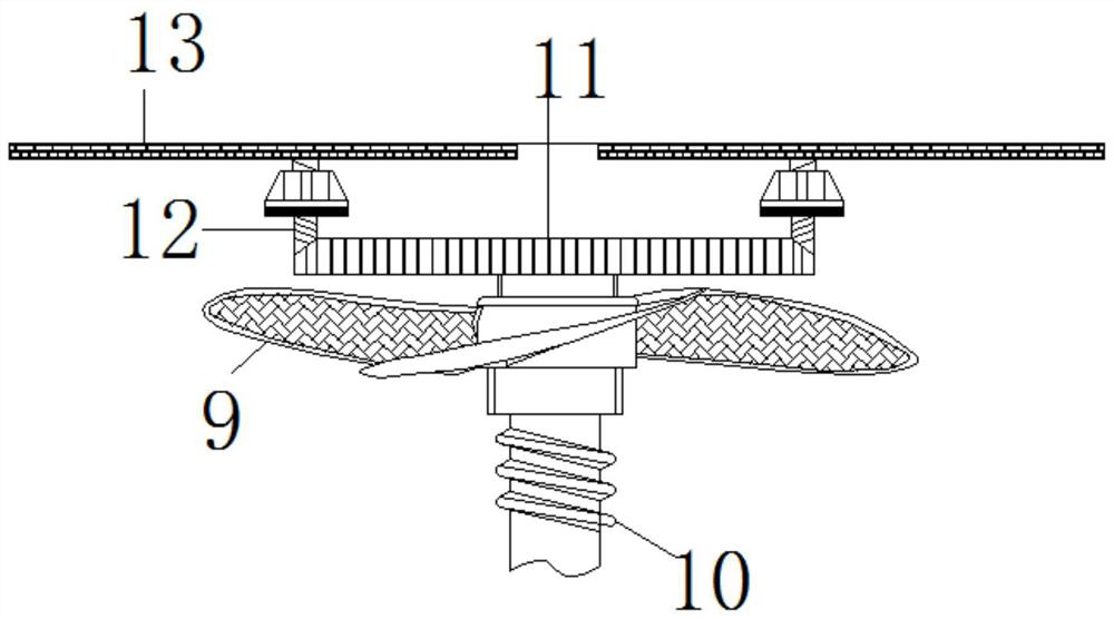 A device for detecting steel structures using airflow feedback force