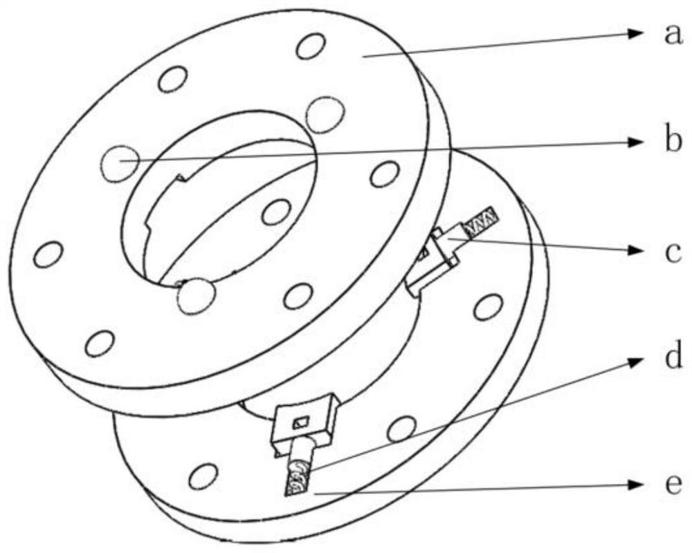 A connecting rod type aerial recovery and hooking device