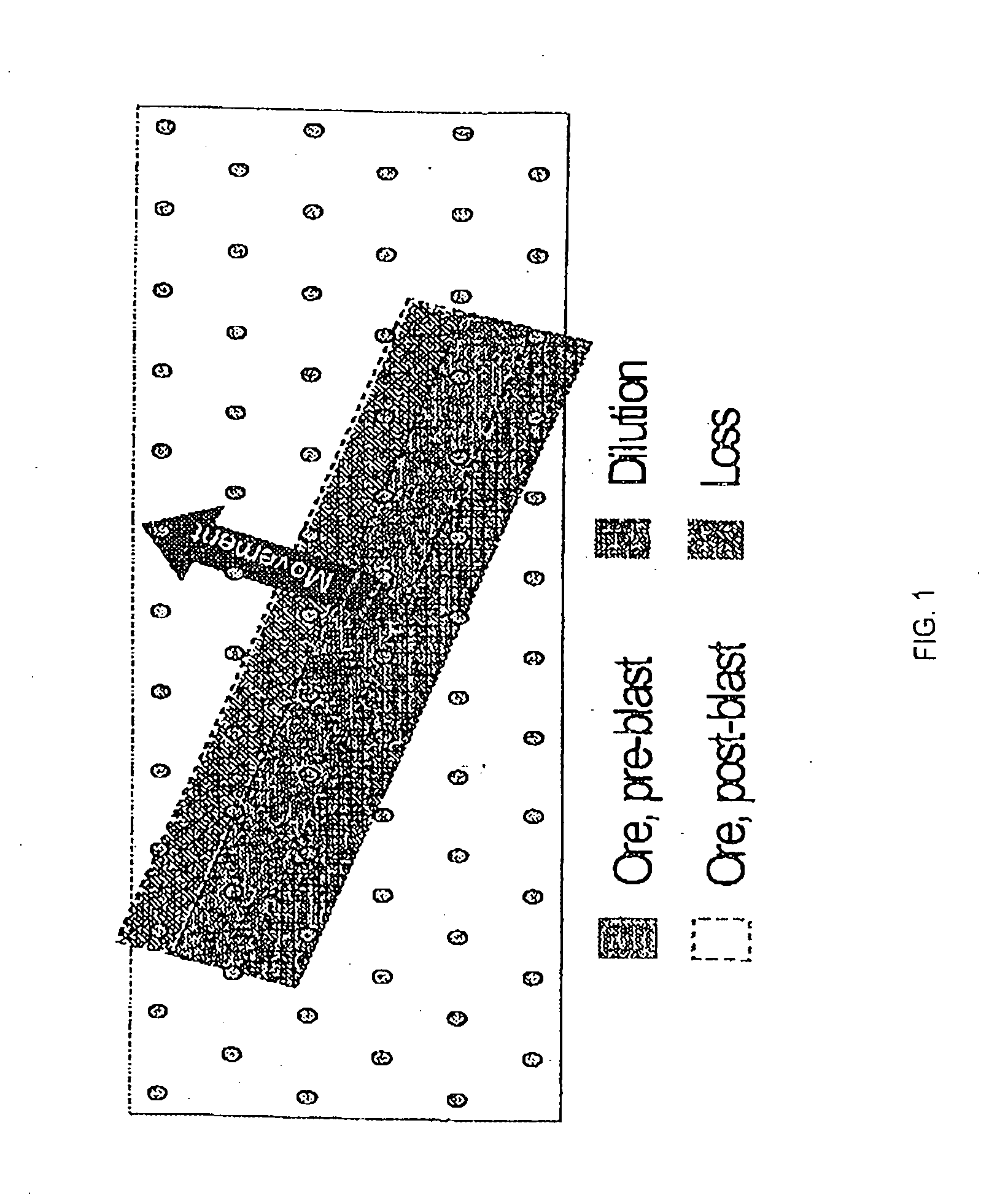 Blast movement monitor and method for determining the movement of a blast movement monitor and associated rock as a result of blasting operations