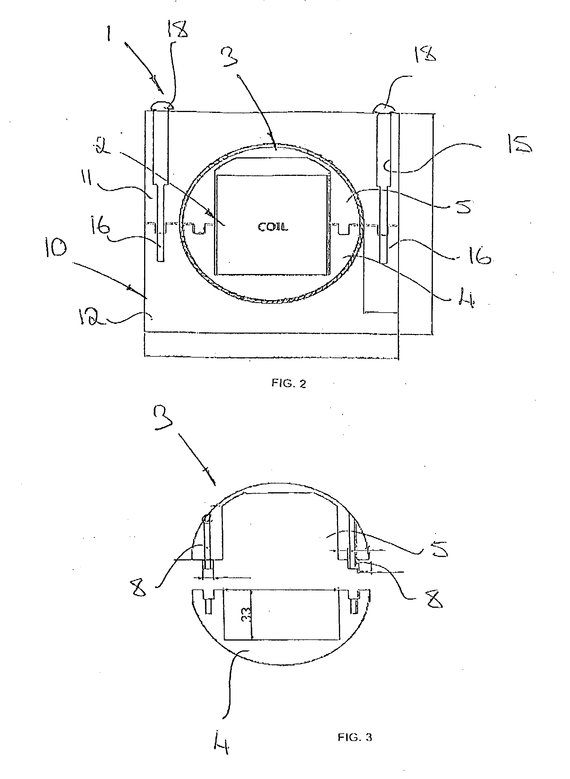 Blast movement monitor and method for determining the movement of a blast movement monitor and associated rock as a result of blasting operations