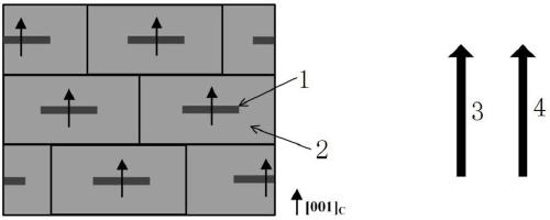 Lead-free piezoelectric texture composite material applied in high-power-density energy collection device and preparation method and application thereof