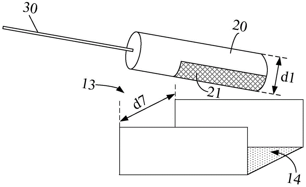 Polishing device and method for groove bottom