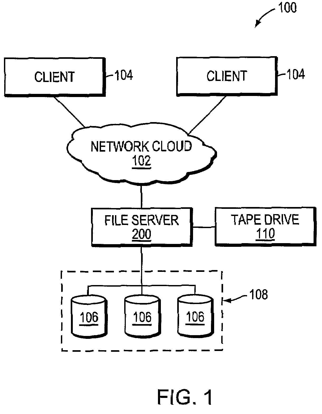 System and method for coalescing a plurality of snapshots