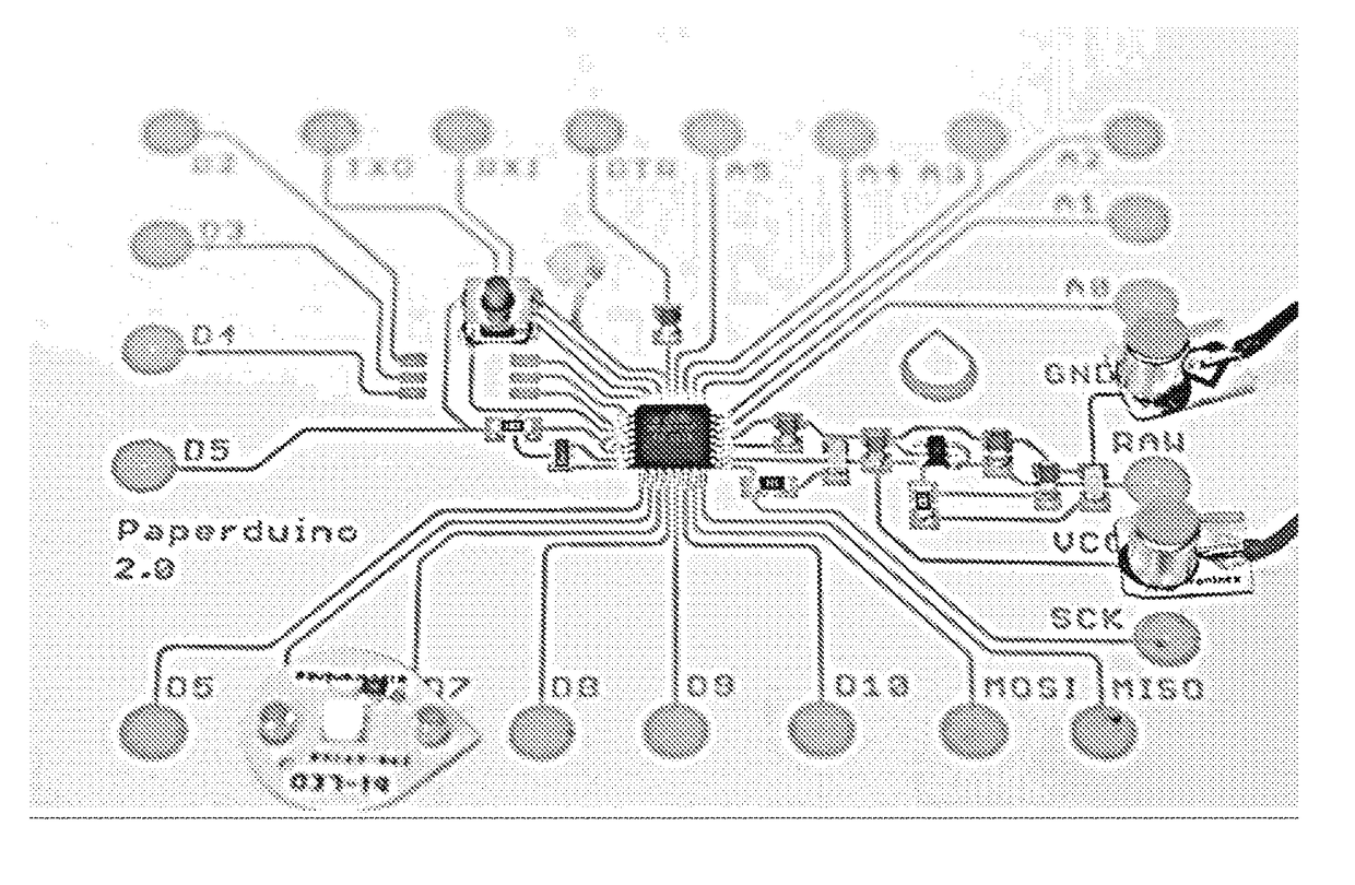 Conductive ink for a rollerball pen and conductive trace formed on a substrate