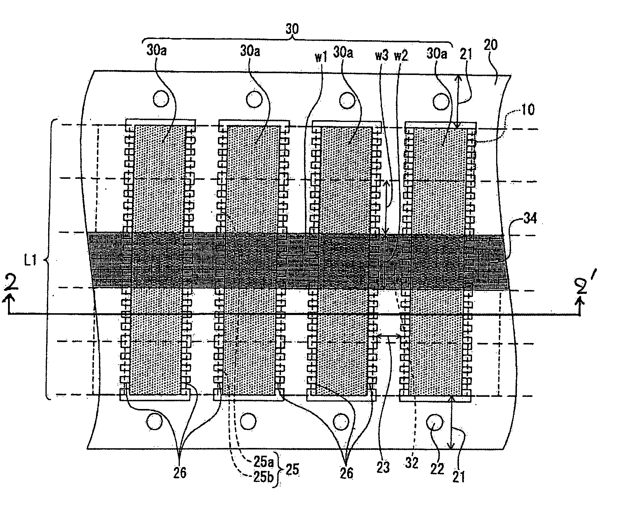 Method of manufacturing a semiconductor device by using a matrix frame