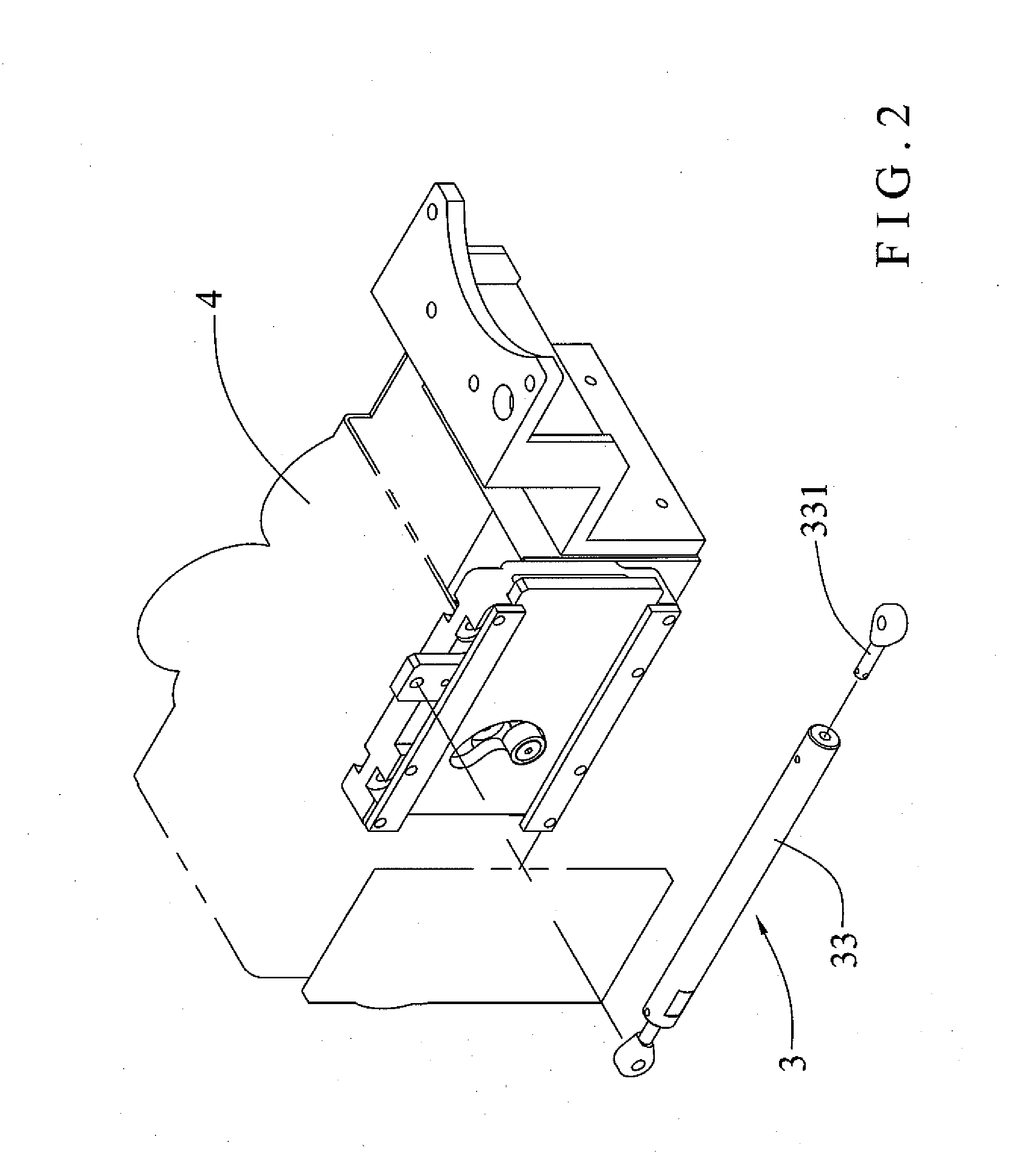 Food Processor Cutting Device Having a Position Adjustment Function