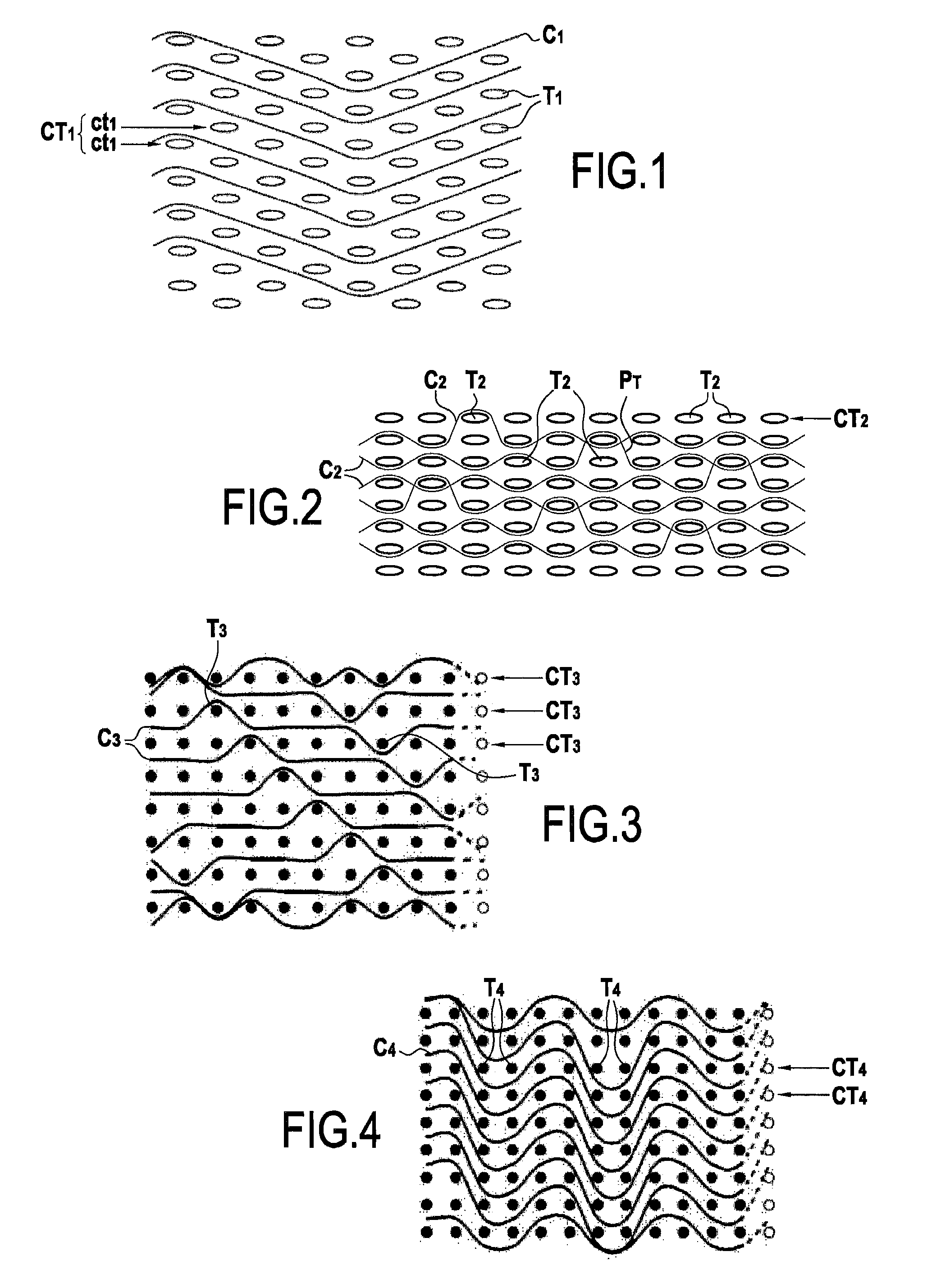 Part made from oxide/oxide composite material for 3-d reinforcing and method for manufacture of same