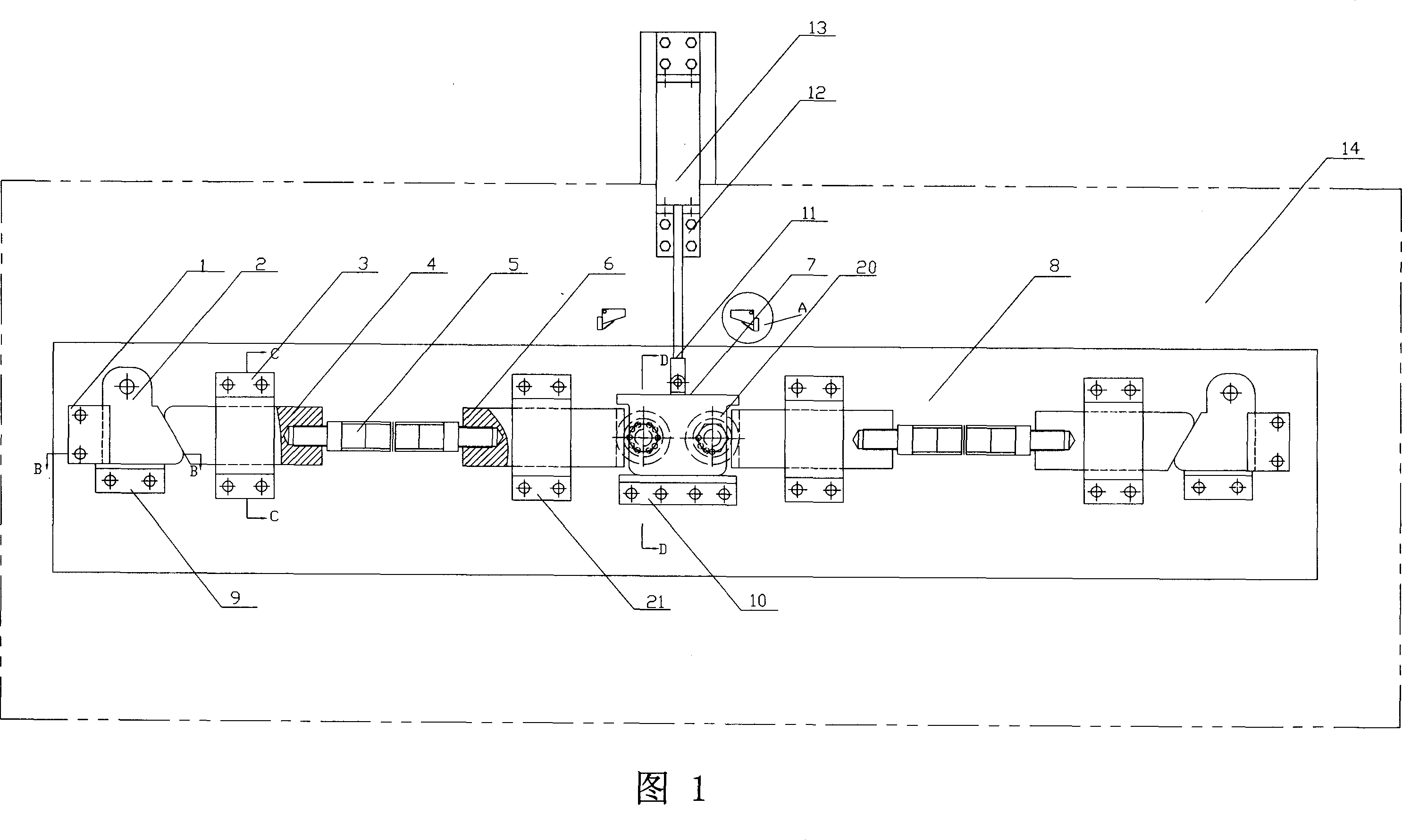 Box type load-carrying unhooking apparatus