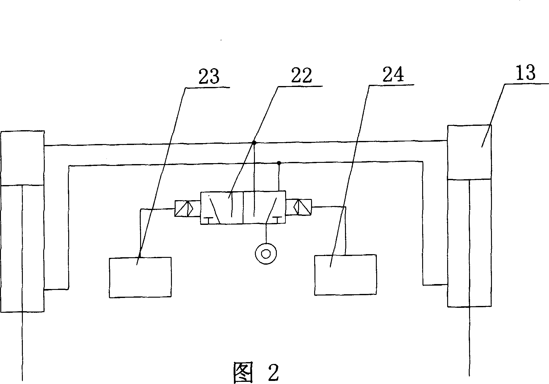 Box type load-carrying unhooking apparatus