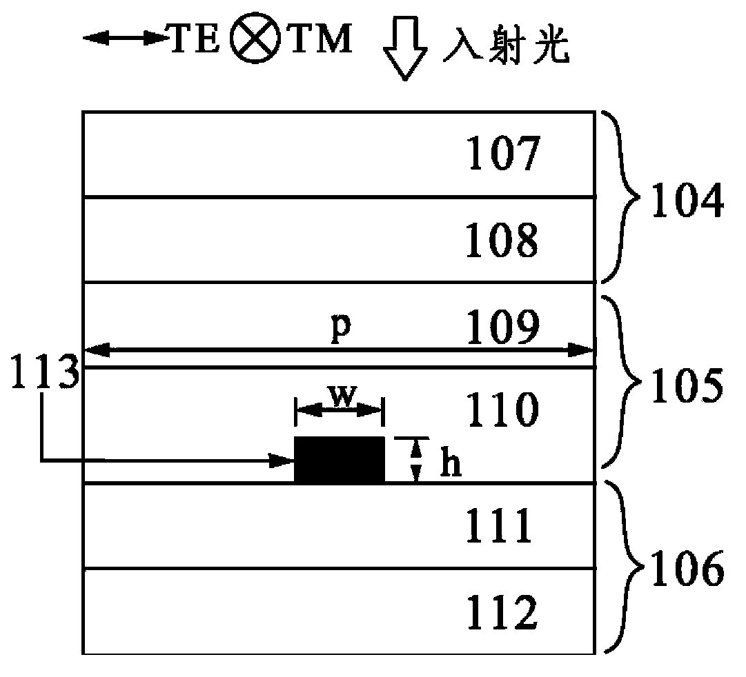 Transparent solar cell with polarization absorption function