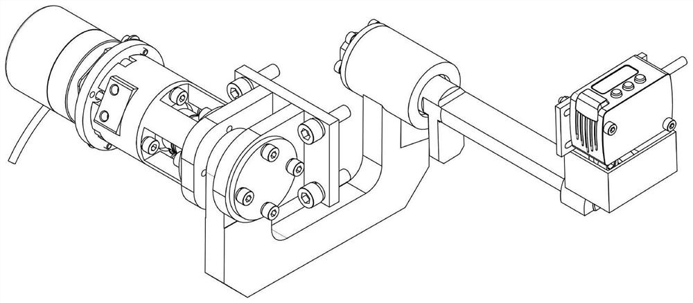 Round corner measuring mechanism for glass production line