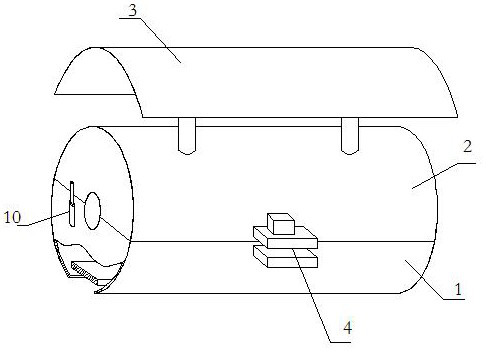 Portable electric leakage detection terminal