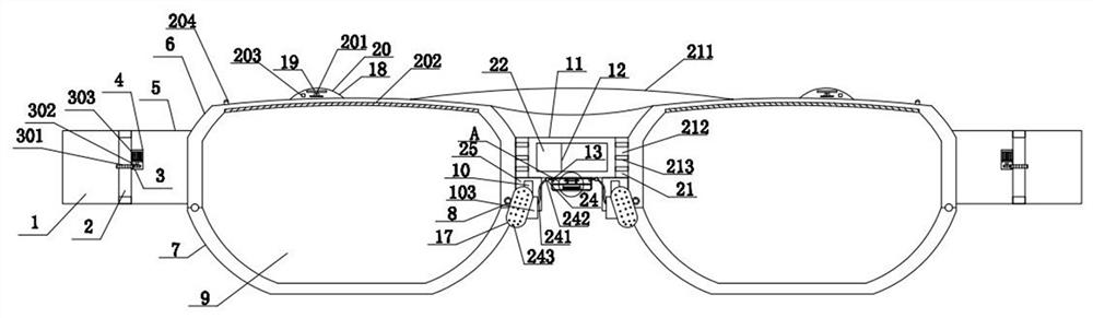 Intelligent myopia correction glasses with anti-fatigue reminding function