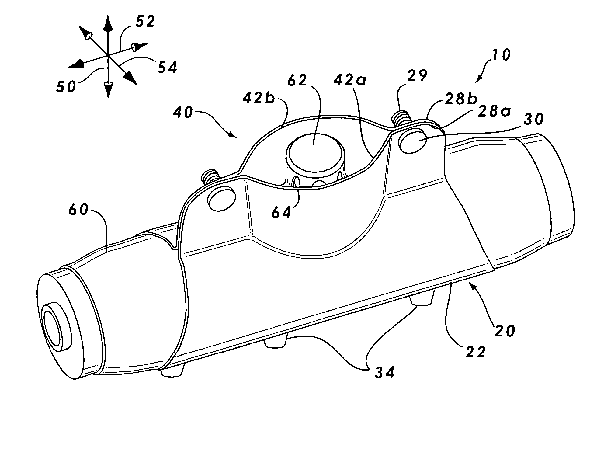 Overhead passenger airbag