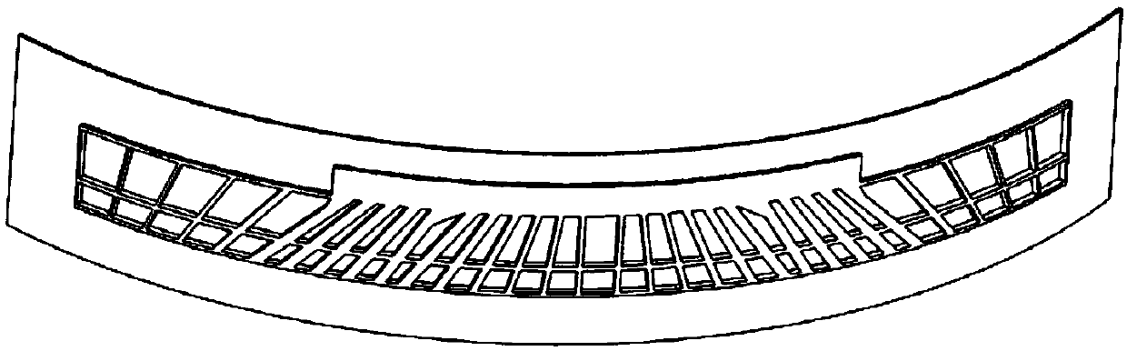 A kind of numerical control processing equipment for outer grid wall panel