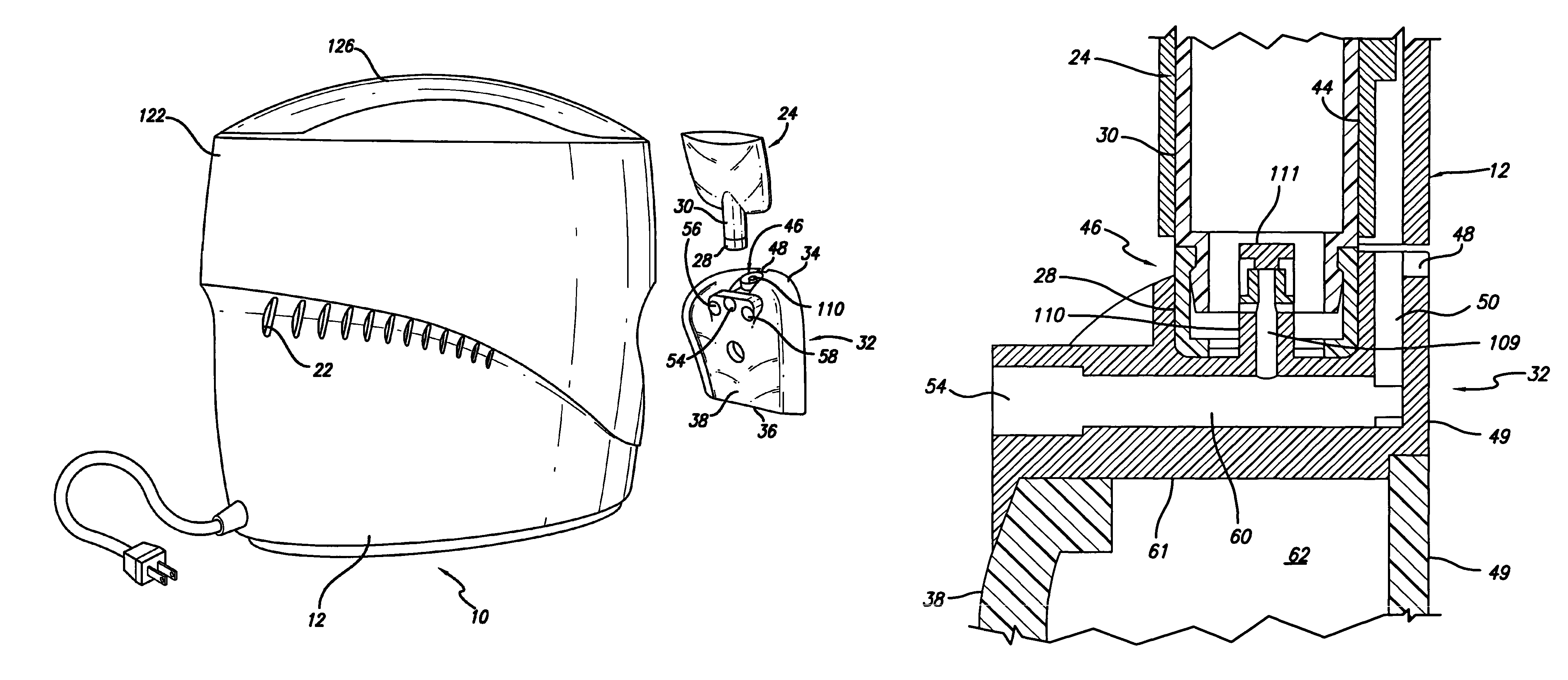 Portable microderm abrasion device