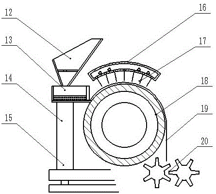 Double-faced cooling multifunctional efficient vacuum rapid-condensing furnace