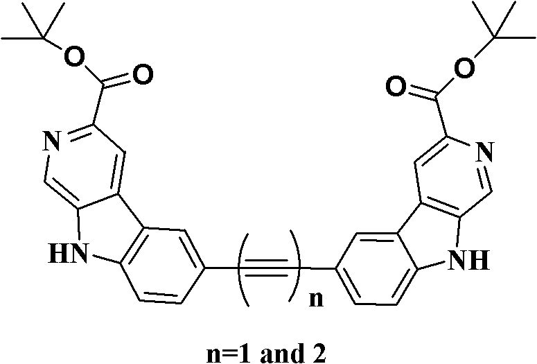 3-position bis-beta-carboline alkali compound, and preparation method, pharmaceutical composition and application thereof
