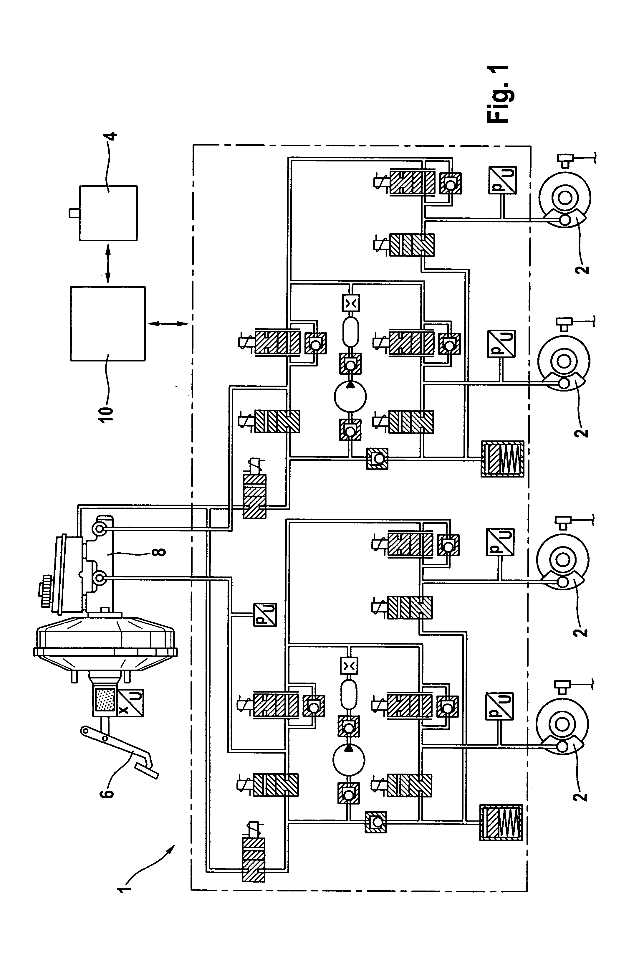 Method for Controlling a Brake System of a Motor Vehicle with All-Wheel Drive