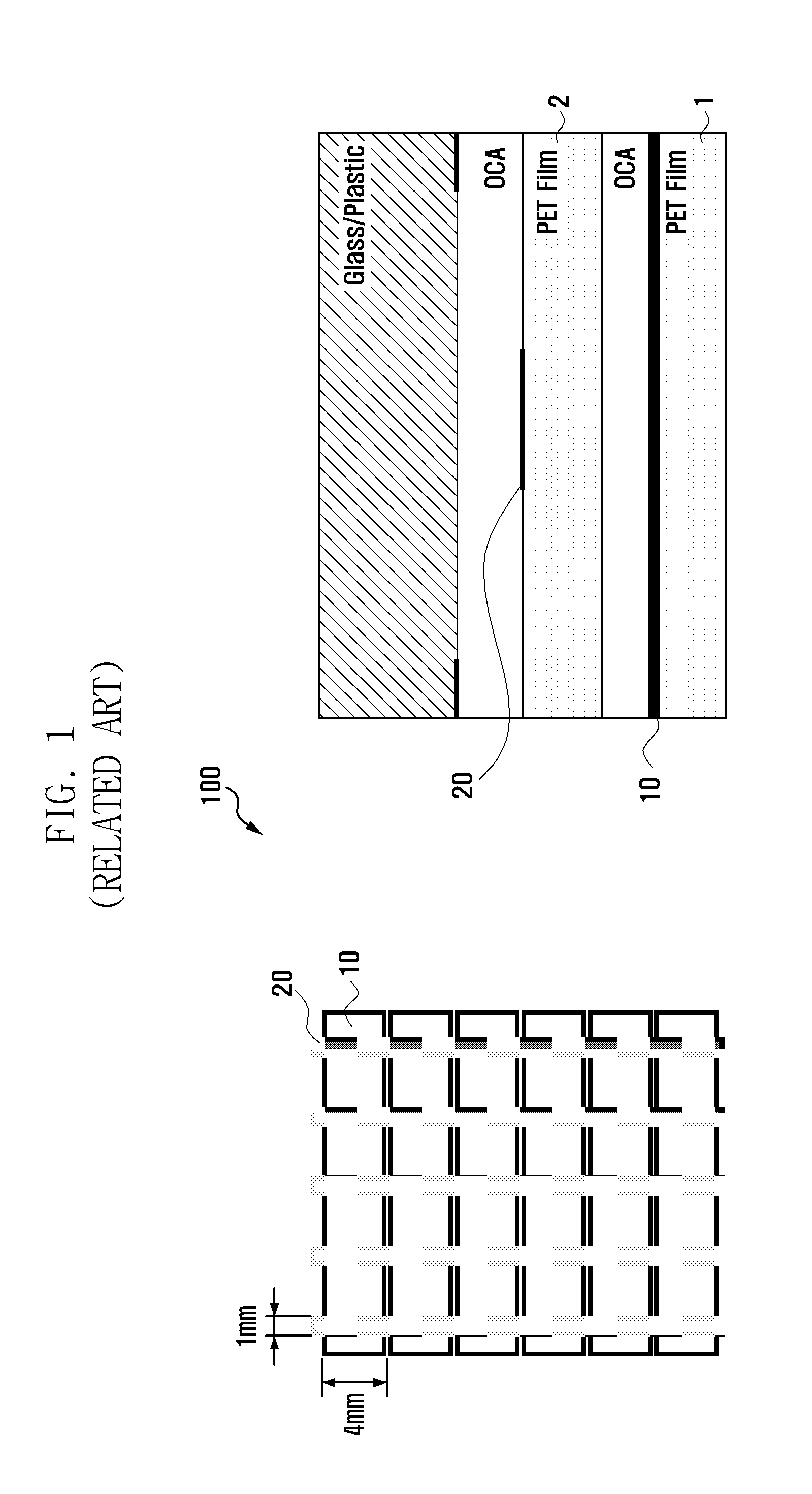 Touch panel and method of manufacturing the same