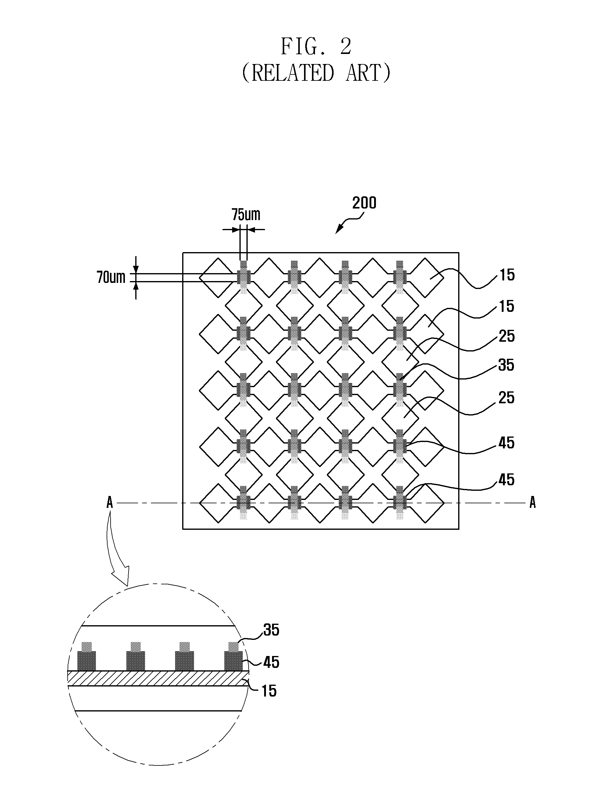 Touch panel and method of manufacturing the same