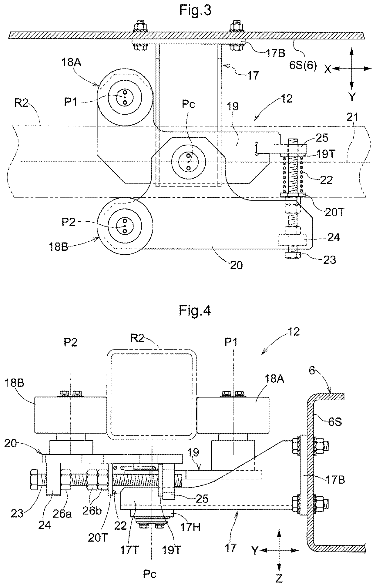 Article transport apparatus