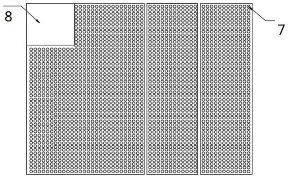 A rainwater runoff control device based on pipe network regulation and storage