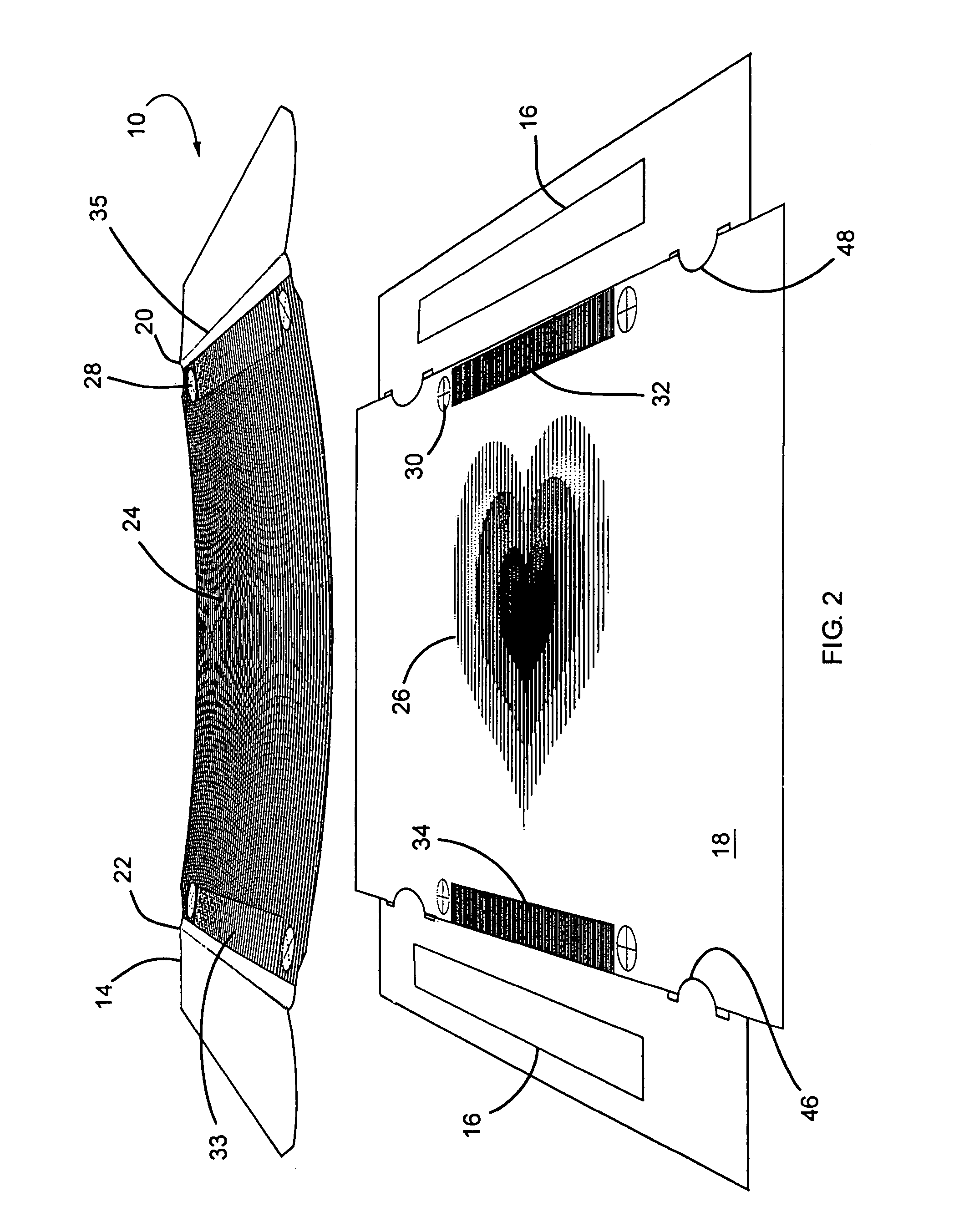 Moveable animated display device