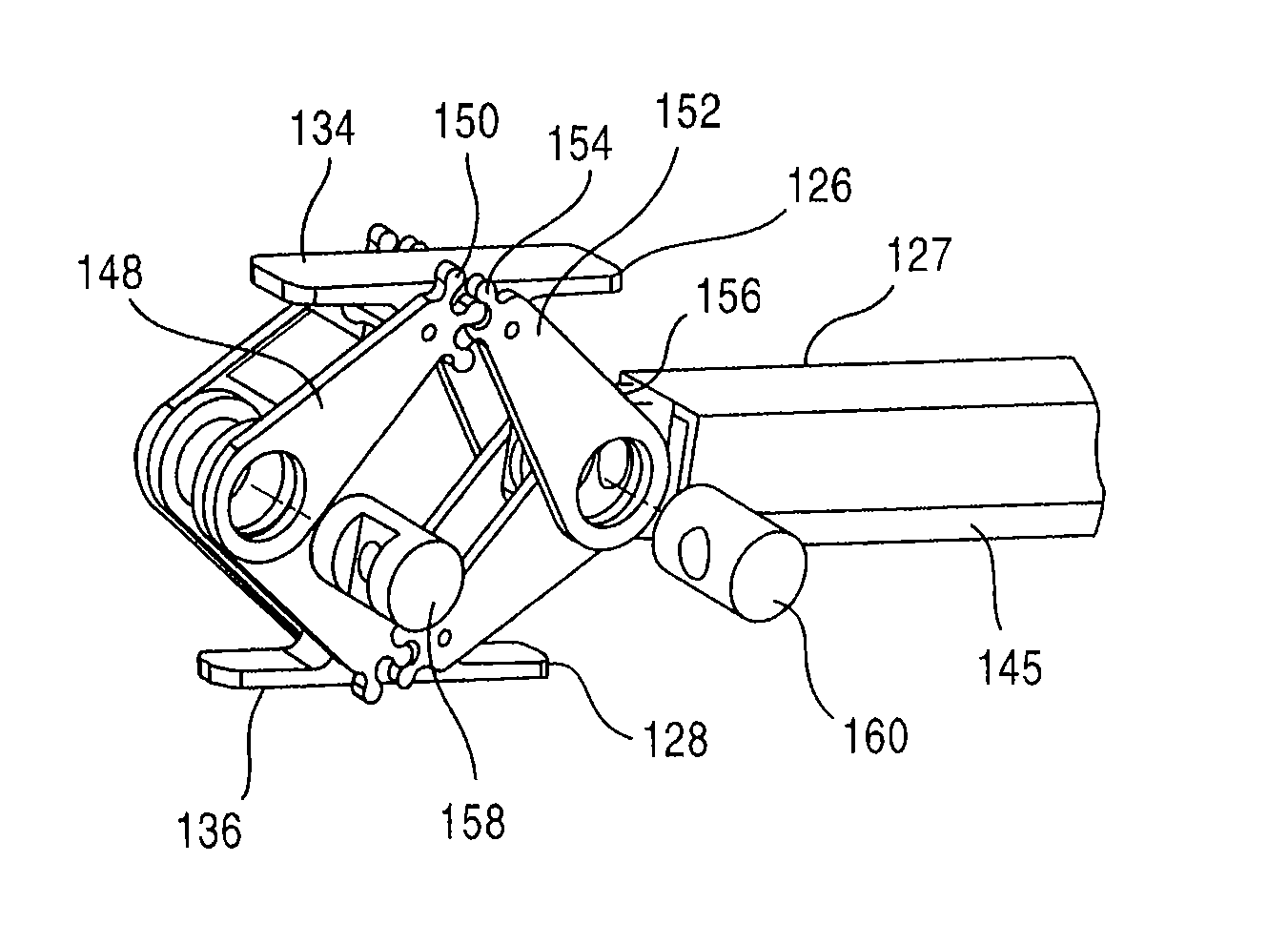 Apparatus having at least one actuatable planar surface and method using the same for a spinal procedure